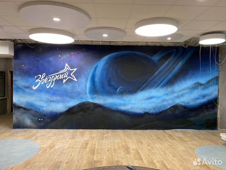 Художественная роспись стен