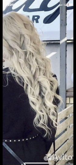 Волосы на заколках натуральные 60см