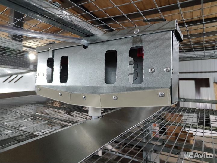 Курятник для клеточного содержания кур-несушек