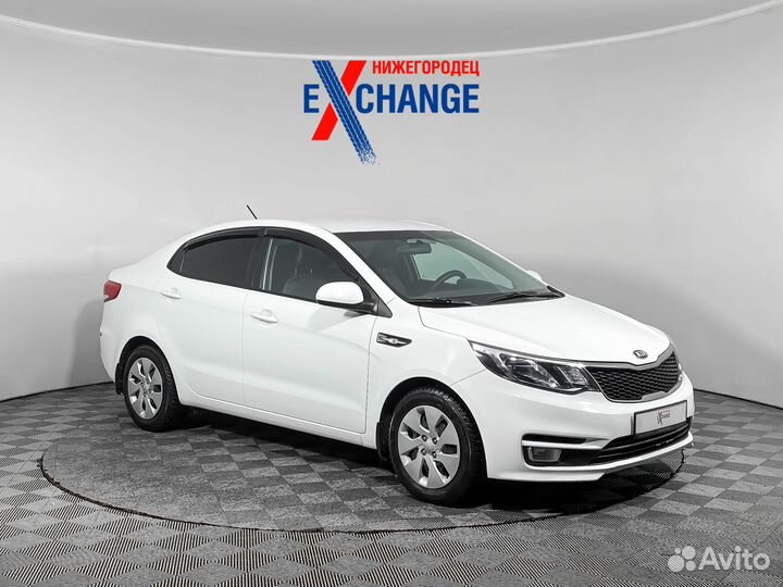 Kia Rio 1.6 МТ, 2017, 77 406 км