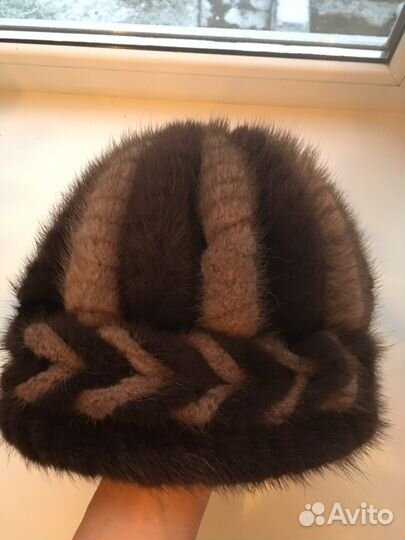 Шапка норковая