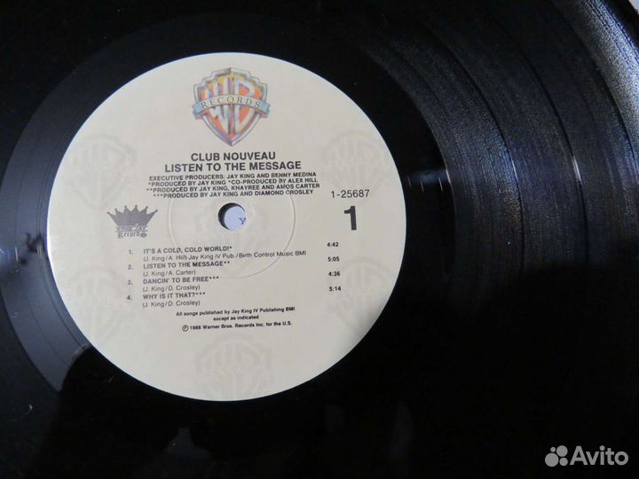 Винил от Warner Bros. Records