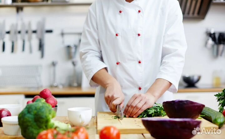 Делать заготовки. Повар в ленту