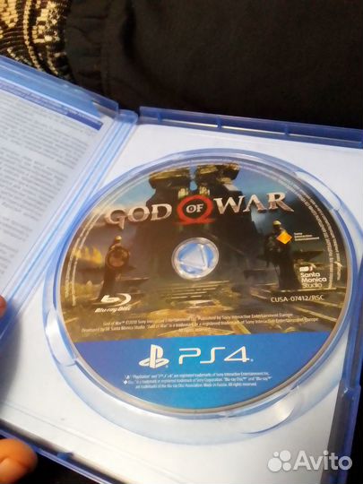 Диски на ps4 god of war