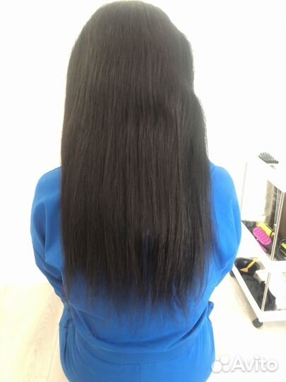 Кератиновое выпрямление волос