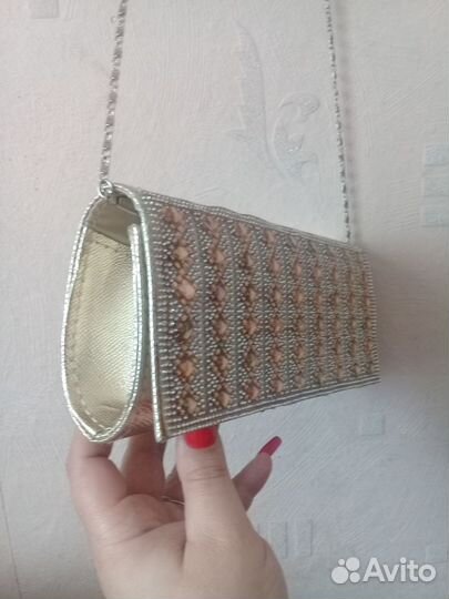 Золотой клатч