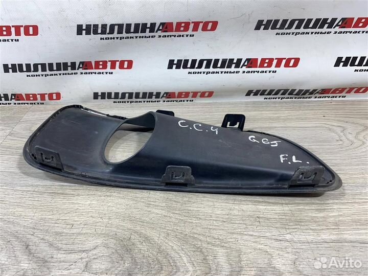 Решетка противотуманной фары левая Ситроен С4 Б7