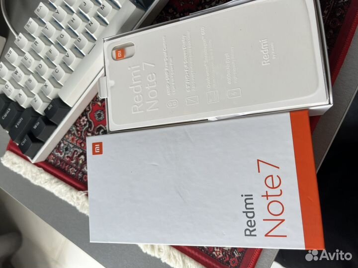 Коробка от xiaomi redmi note 7