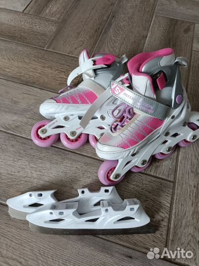 Ролики раздвижные, трансформеры