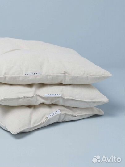 Подушка для кошек и собак полулен 40х43