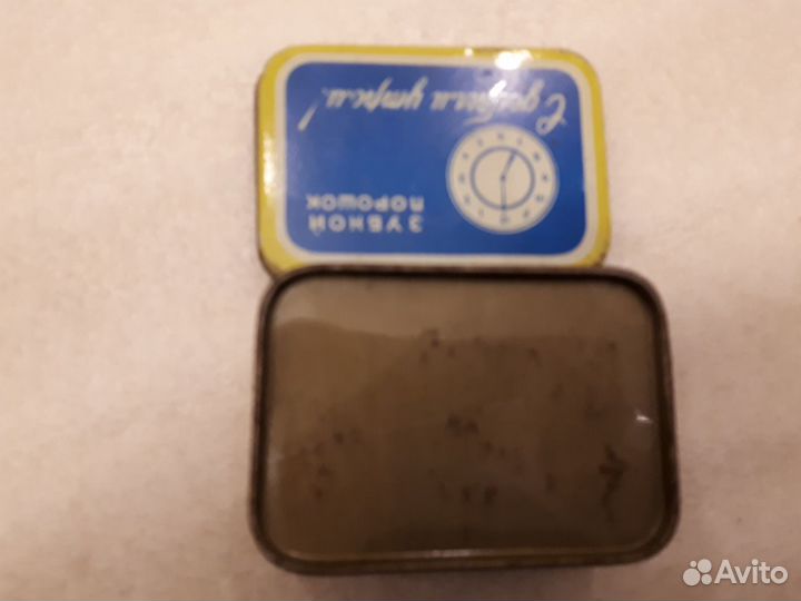 Зубной порошок, банка старинная