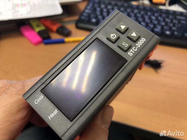 Контроллер температуры STC-1000, 24VDC+Блок питани