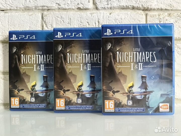 Little Nightmares 1 + 2 PS4 / PS5 новый