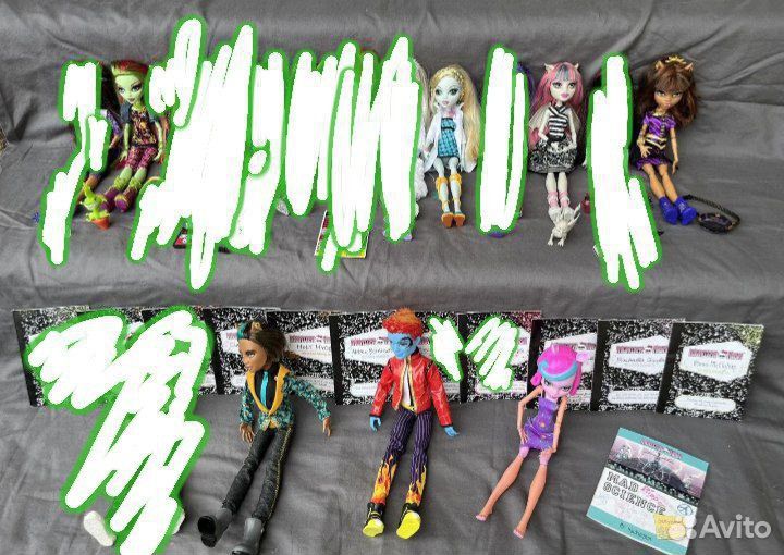 Монстер хай Monster high Базовые