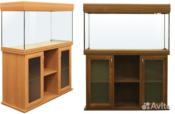 Аквариум 40 - 980л со светом и тумбой