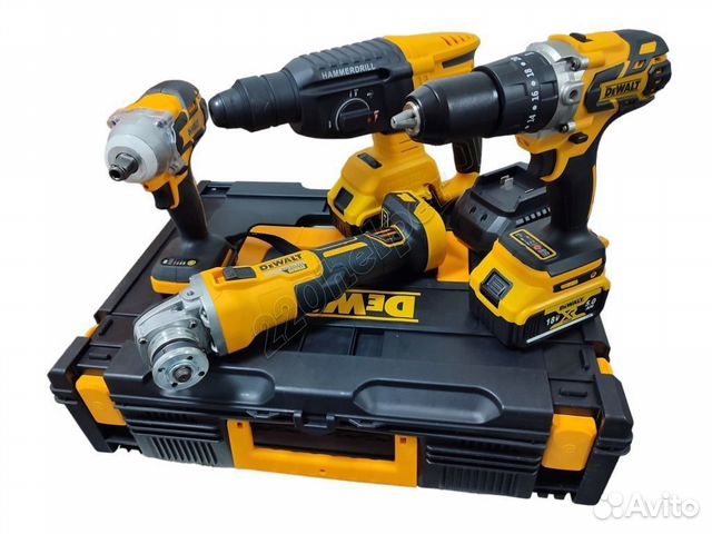 Набор инструмента DeWalt 4в1 купить в Москве | Товары для дома и дачи ...