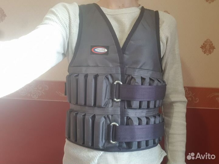 Жилет утяжелитель 20 кг Профи 