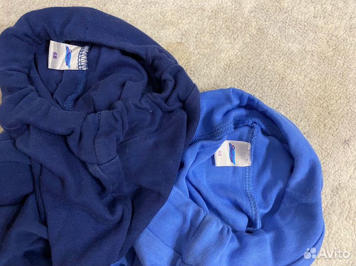 Ползунки на мальчика 68 2 шт