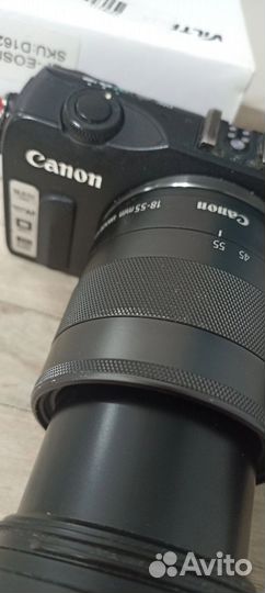 Зеркальный фотоаппарат canon EOS M
