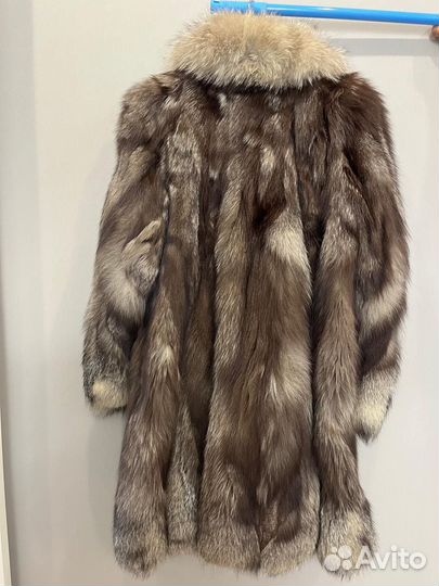 Шуба из чернобурки