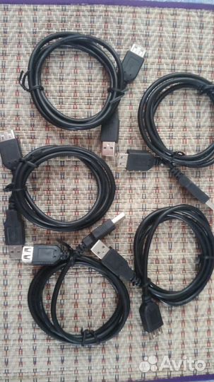 Кабель удлинитель usb 2.0 1m