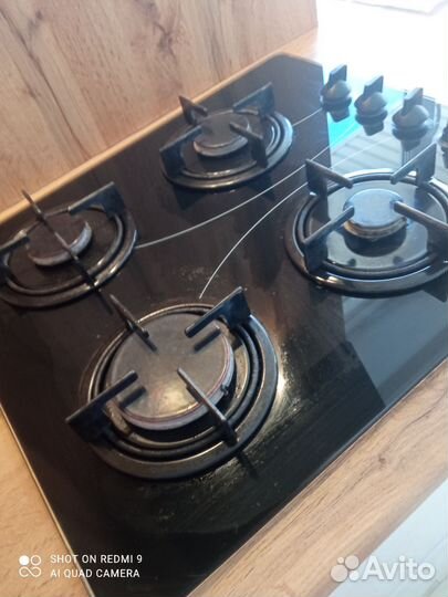 Газовая варочная панель бу 4-х конфорочная