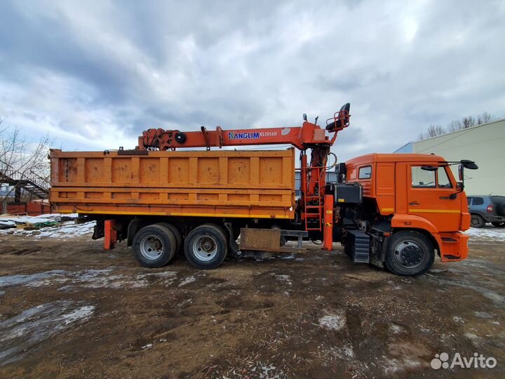 КамАЗ 65115 с КМУ, 2017