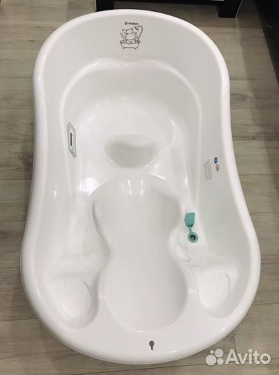 Ванночка для купания с горкой ollson