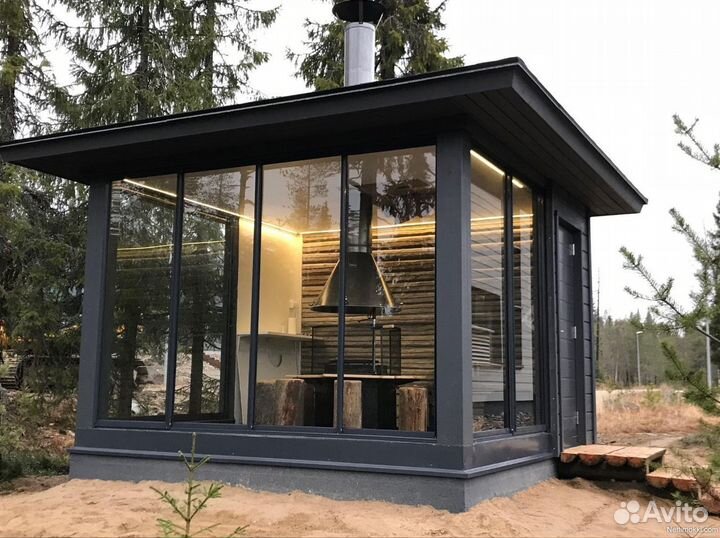 Остекление беседок