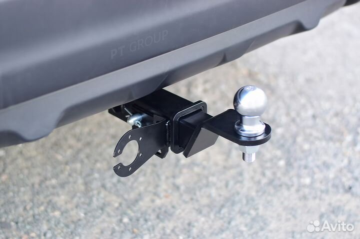 Фаркоп со съёмным квадратом Nissan Qashqai c 2014