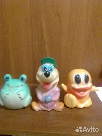 Резиновые игрушки СССР