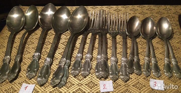 Столовые наборы СССР, новые