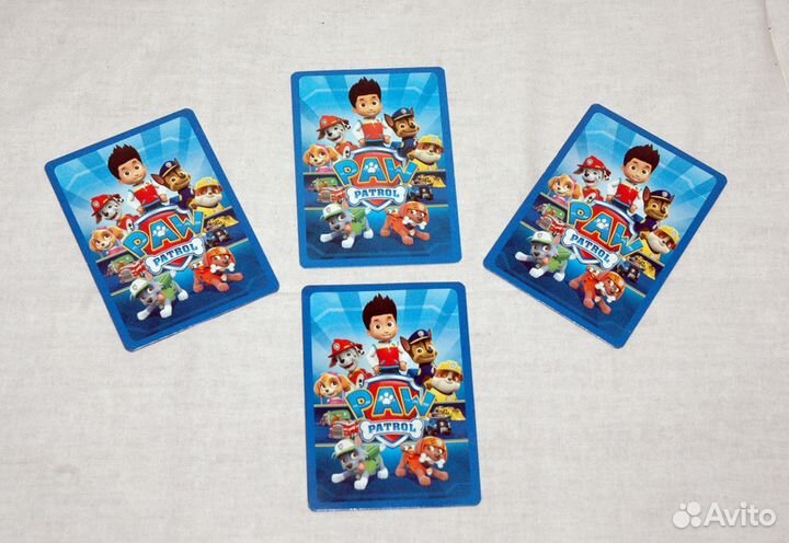 Карточки PAW Patrol (Щенячий патруль)