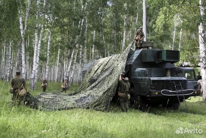 Маскировочная сеть (комплект) мкт-2Л (Лес) 12*18м