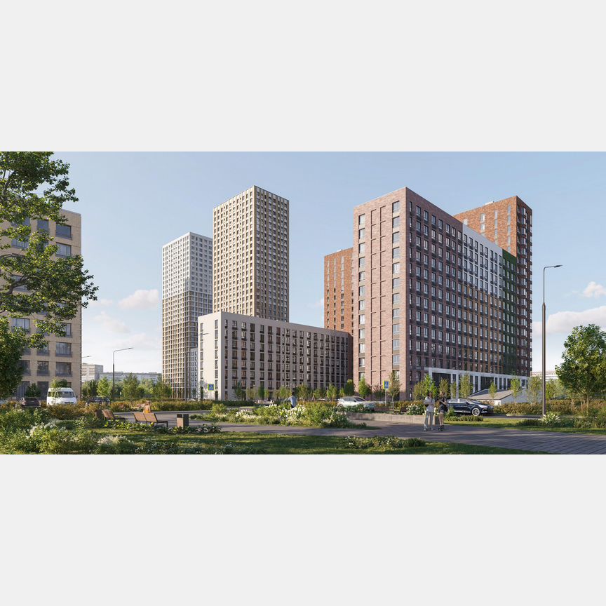 2-к. квартира, 63 м², 16/19 эт.