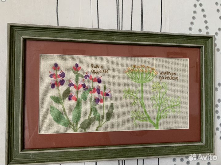Картины вышитые