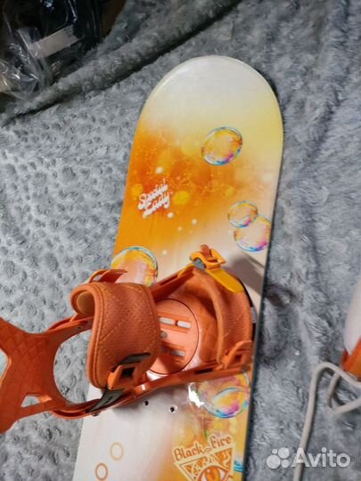 Сноуборд 149 комплект black fire