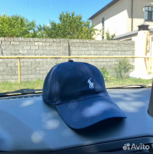 Кепка polo синяя