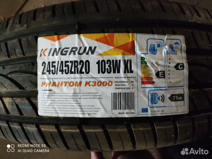 Kingrun Phantom K3000 245/45 R20 103W