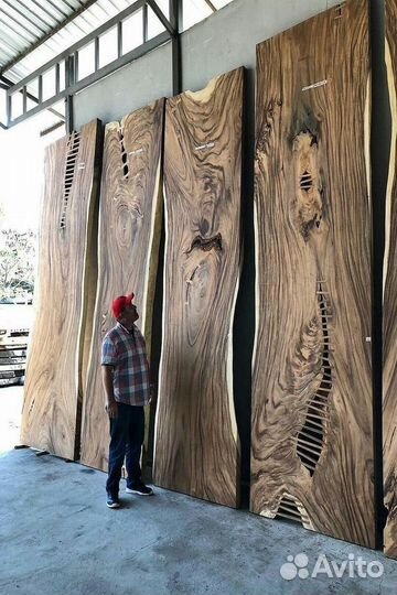 Слэб-столешница из капового тополя