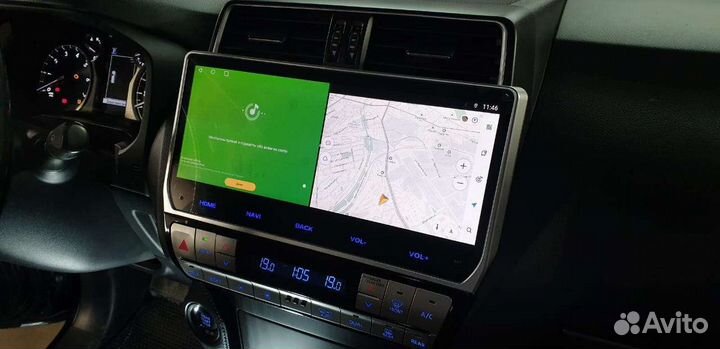 Магнитола Topway Toyota Prado 2017+ Carplay 4G 8gb