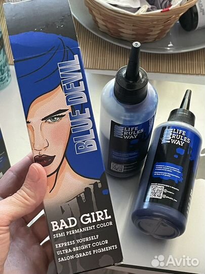 Краситель bad girl blue devil