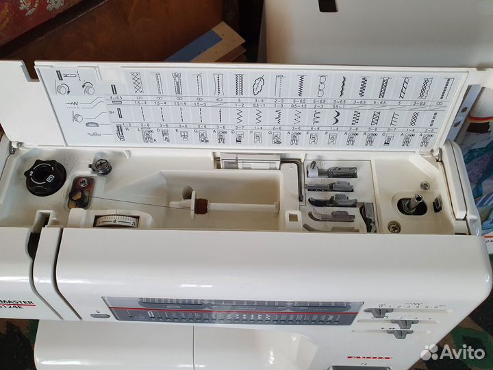 Швейная машинка (Janome) family gold Master 8124E