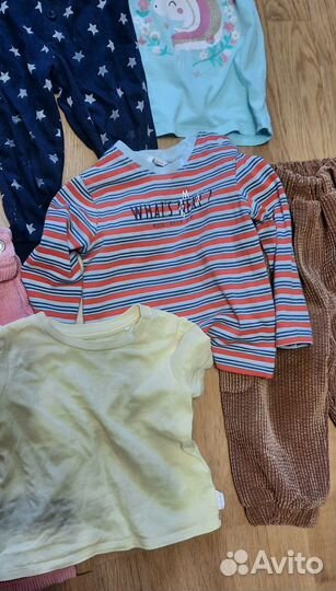 Вещи пакетом на девочку, 80-86