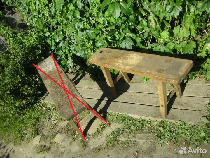 Лавка деревянная скамья скамейка только самовывоз