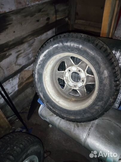 Колеса в сборе зимние на шевроле ниву