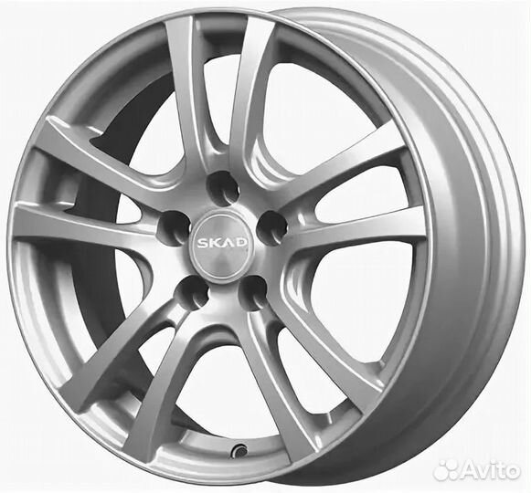 R15 4x100 6J ET50 D60,1 Скад Дели селена