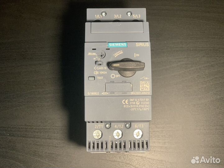 Автоматический выключатель sirius 3RV2031