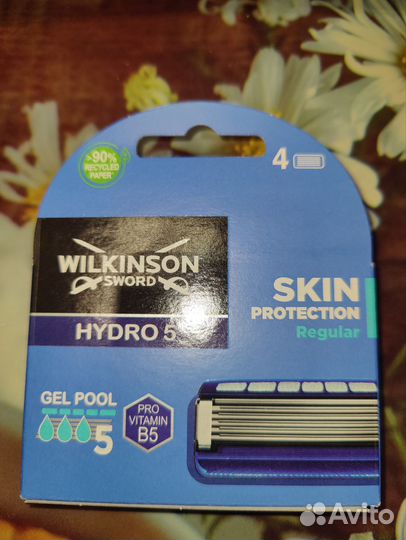 Wilkinson Sword Hydro5 Skin Protection Regular 4шт