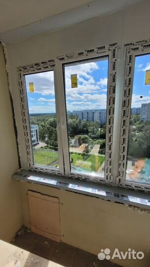 Пластиковые окна на заказ / остекление балконов